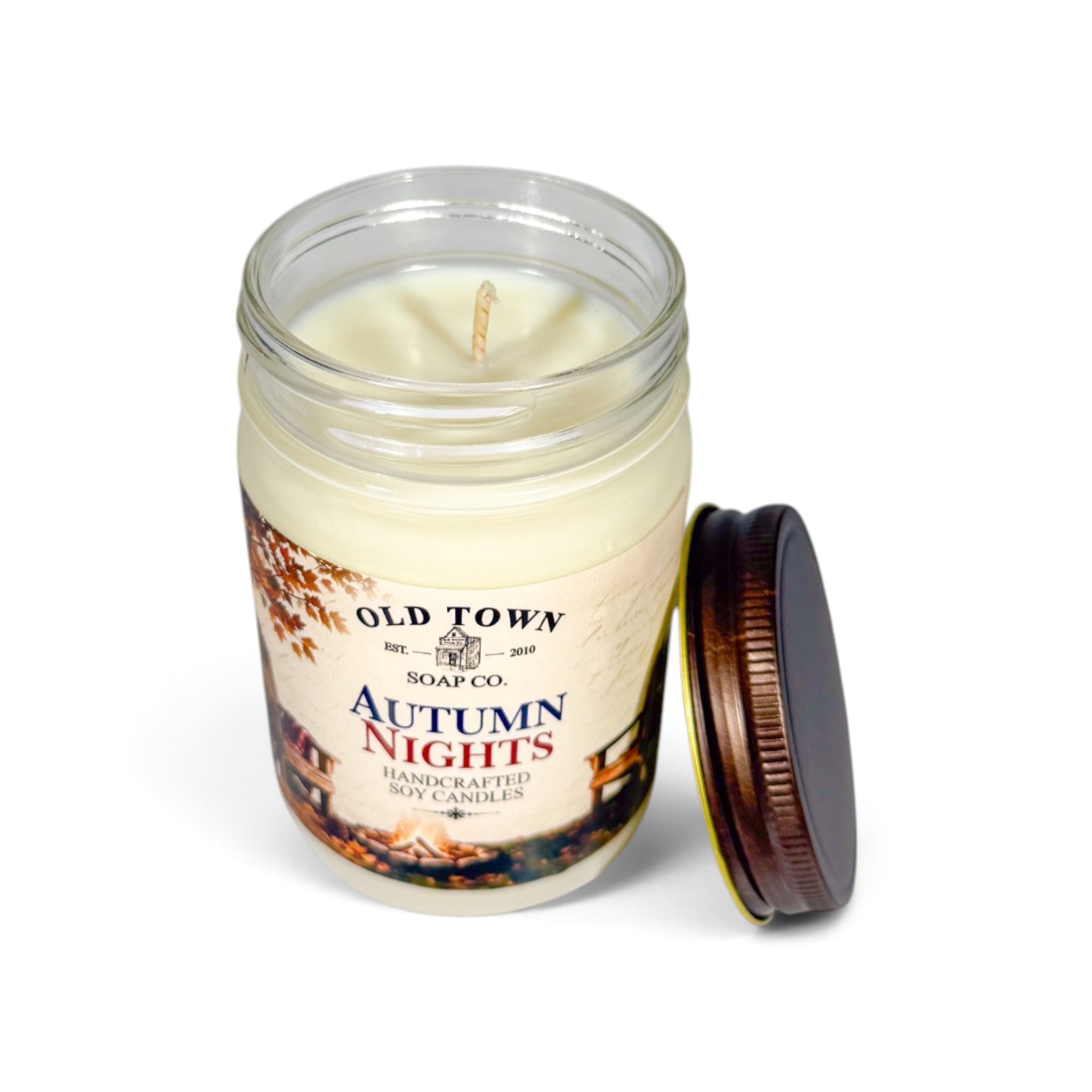Autumn Nights 12oz. Candles - Old Town Soap Co.
