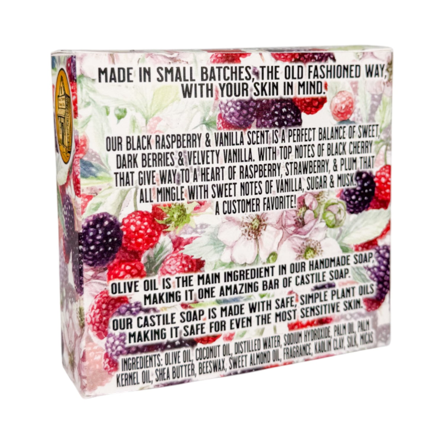 Black Raspberry &amp; Vanilla -Bar Soap