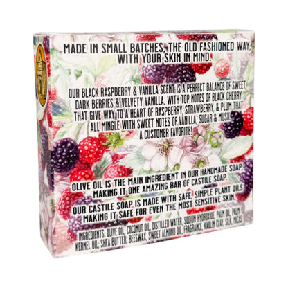 Black Raspberry &amp; Vanilla -Bar Soap