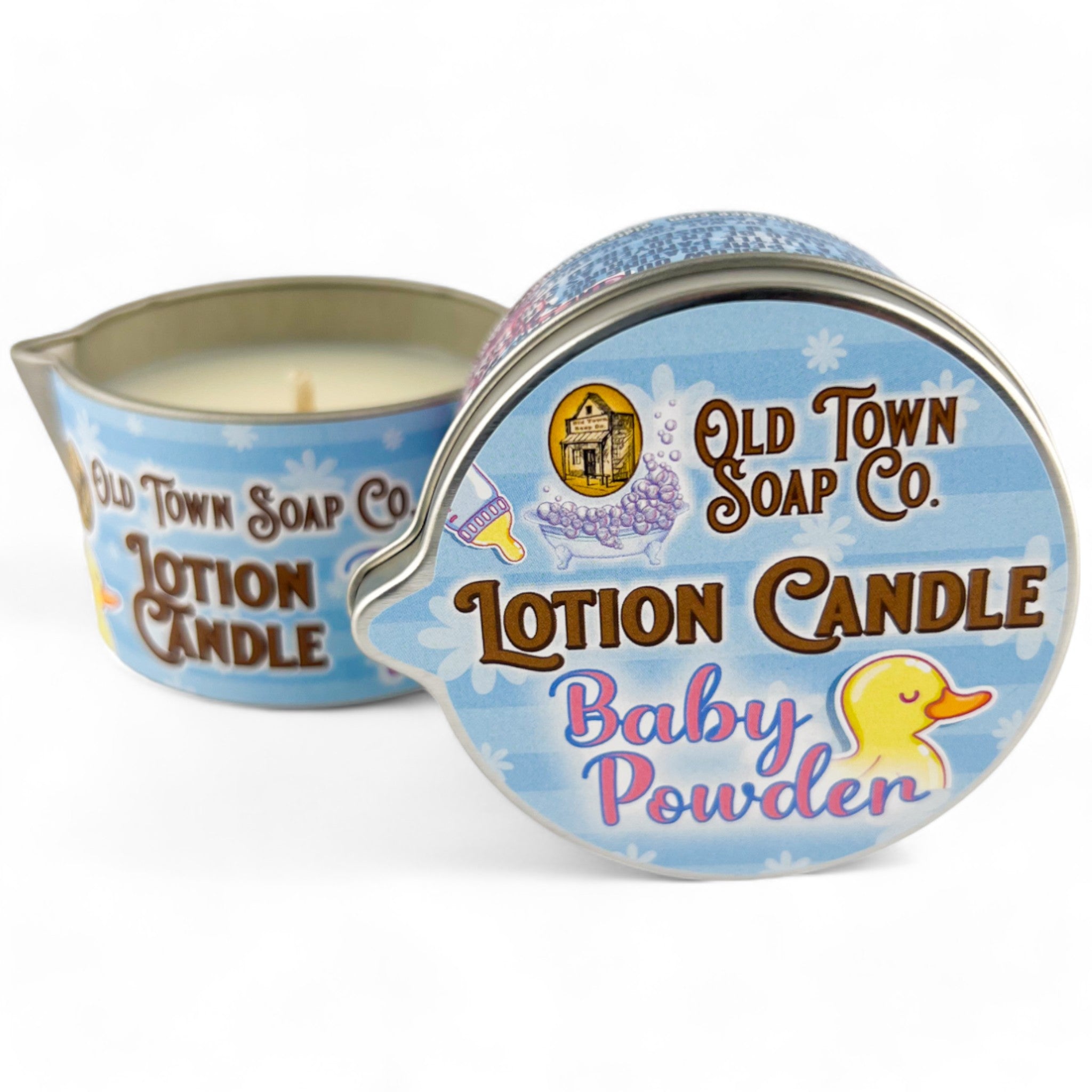 Baby Powder -Lotion Candles - Old Town Soap Co.