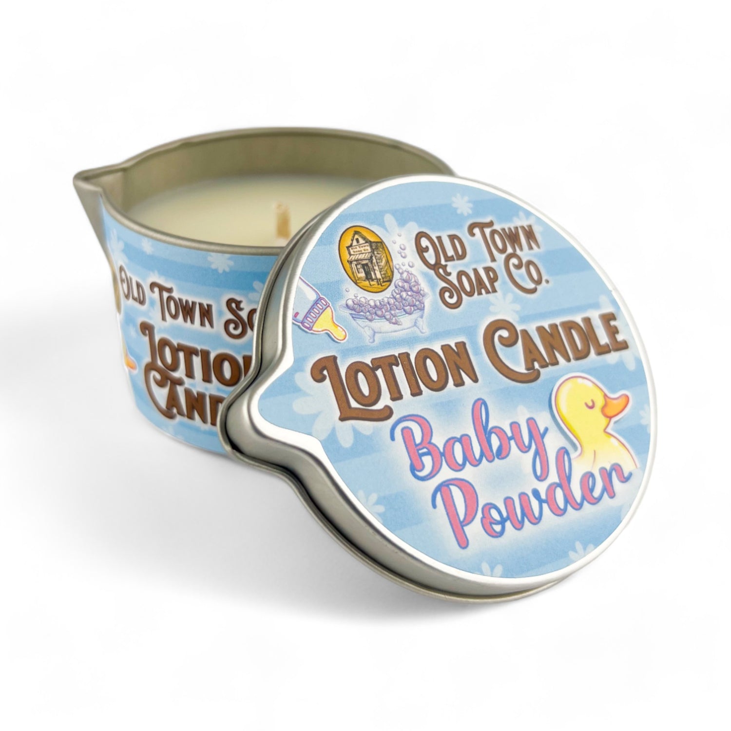 Baby Powder -Lotion Candles - Old Town Soap Co.