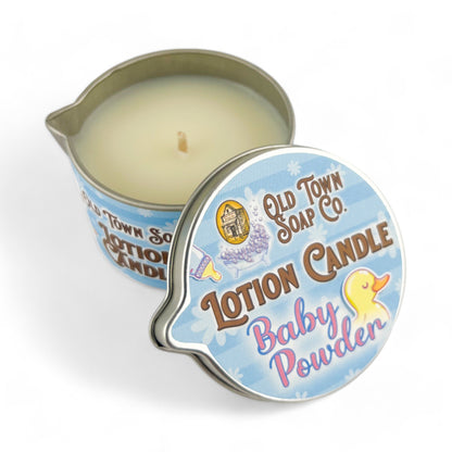 Baby Powder -Lotion Candles - Old Town Soap Co.