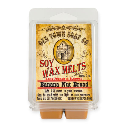 Banana Nut Bread Wax Melts - Old Town Soap Co.