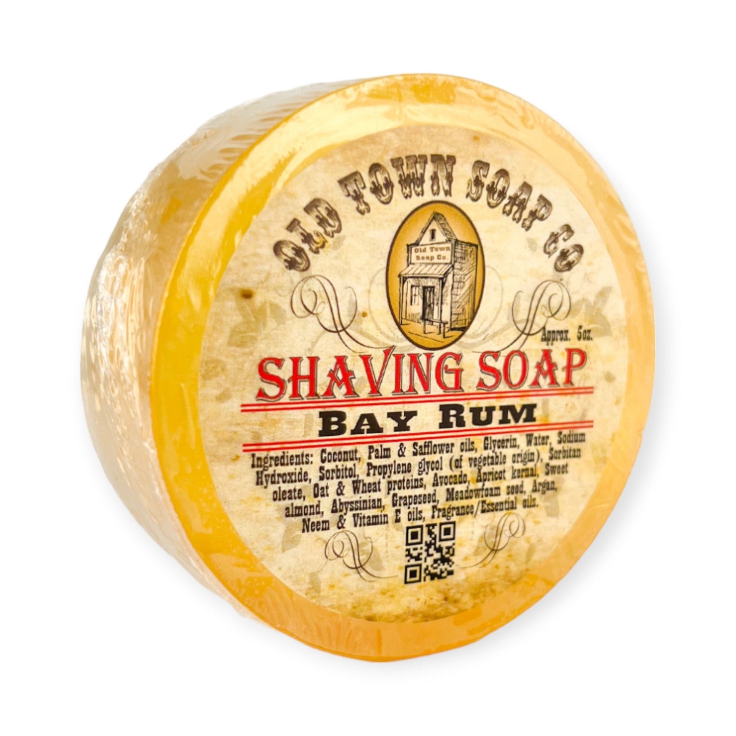 Bay Rum - Shave Puck - Old Town Soap Co.