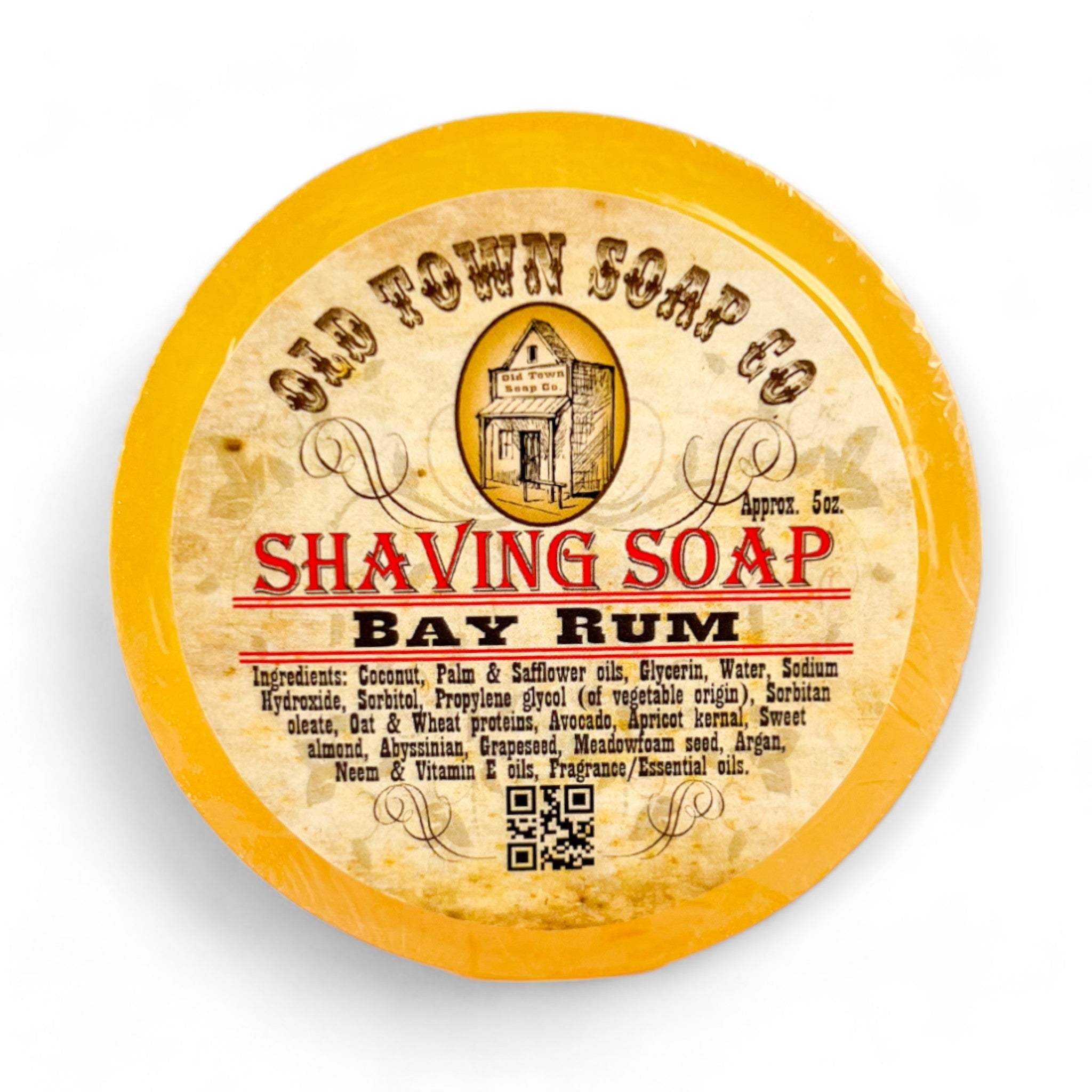Bay Rum - Shave Puck - Old Town Soap Co.