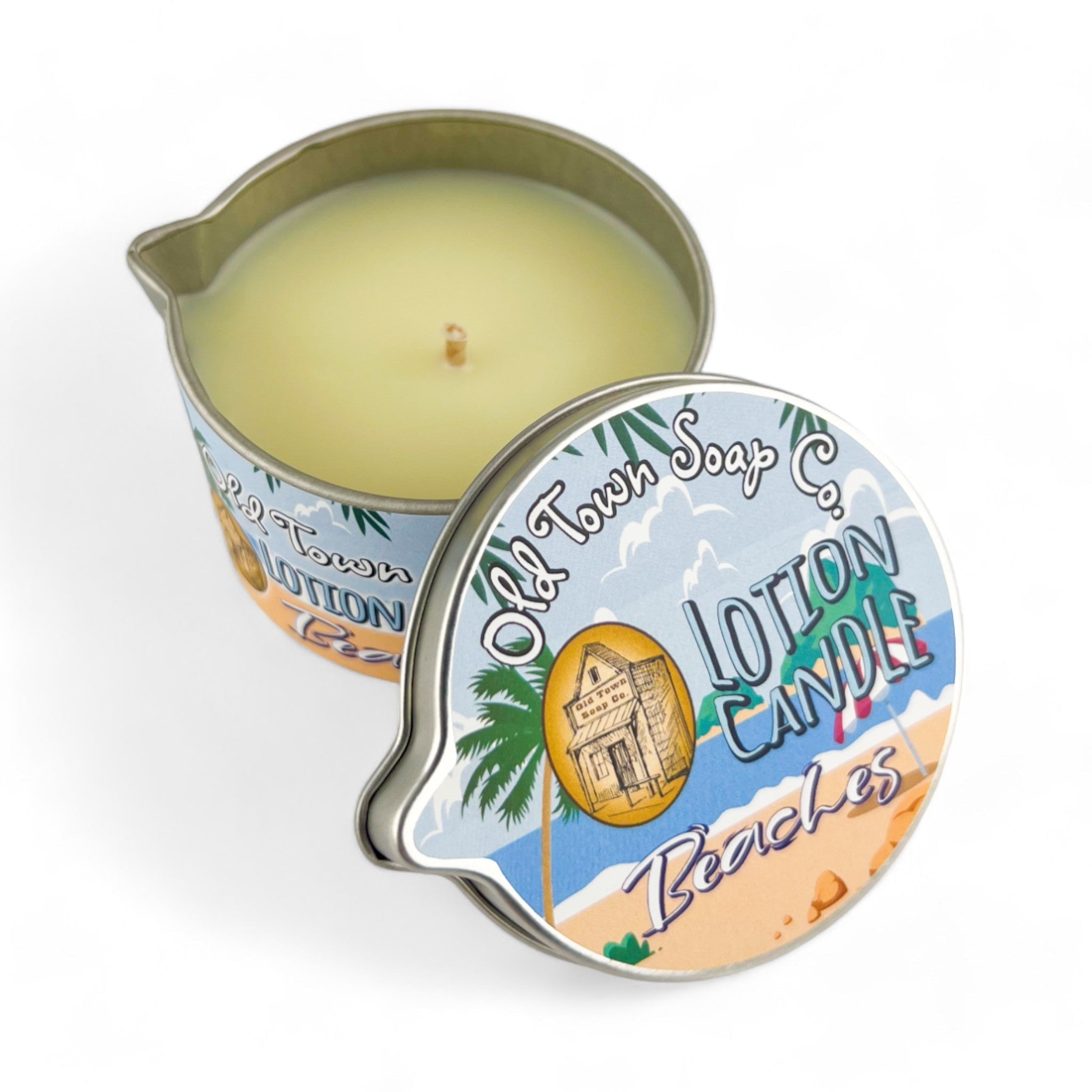 Beaches -Lotion Candles - Old Town Soap Co.