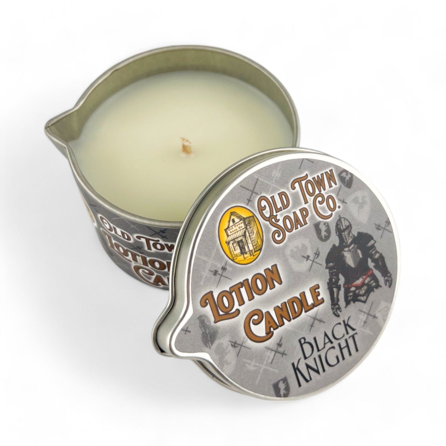 Black Knight -Lotion Candles - Old Town Soap Co.