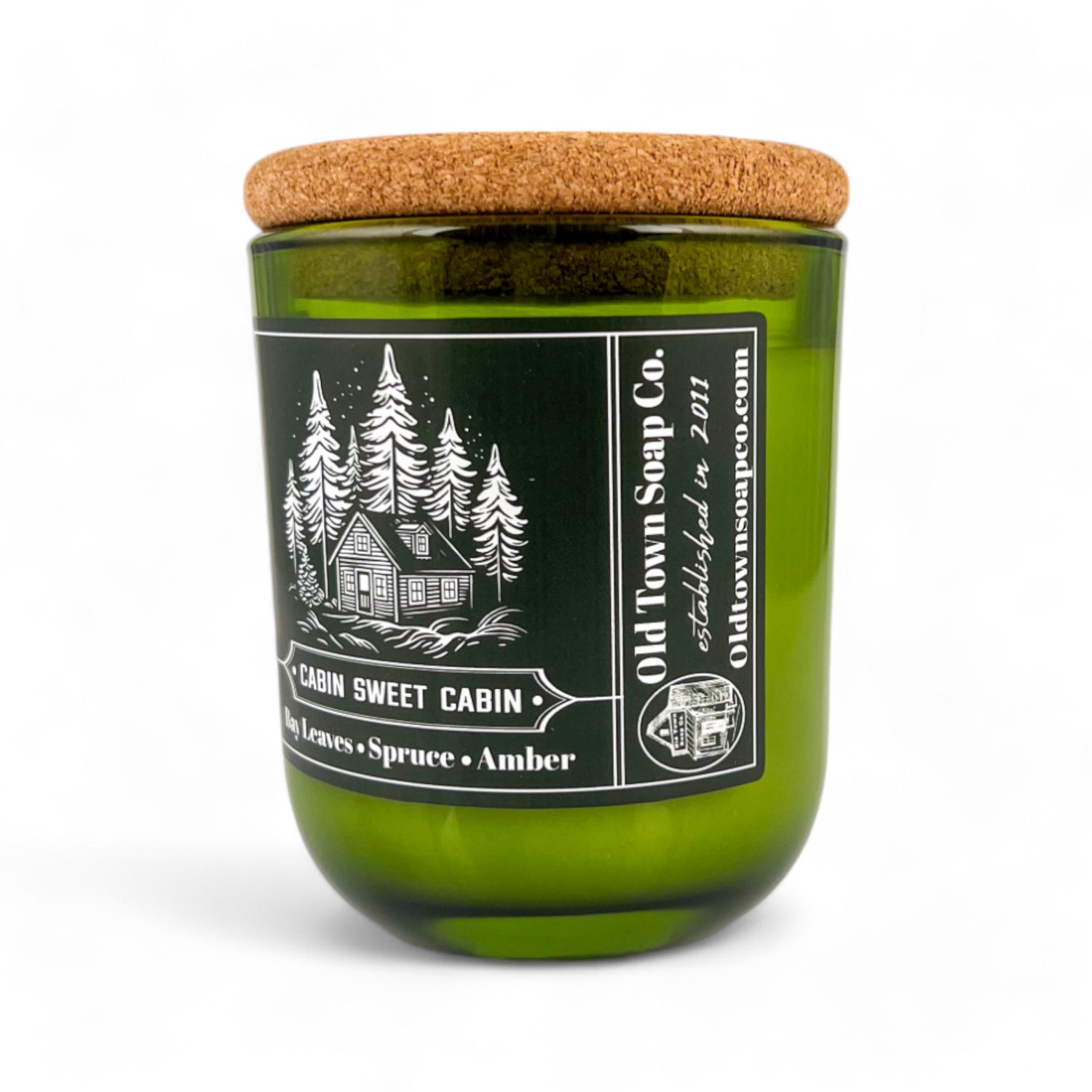 Cabin Sweet Cabin Wood Wick Candle