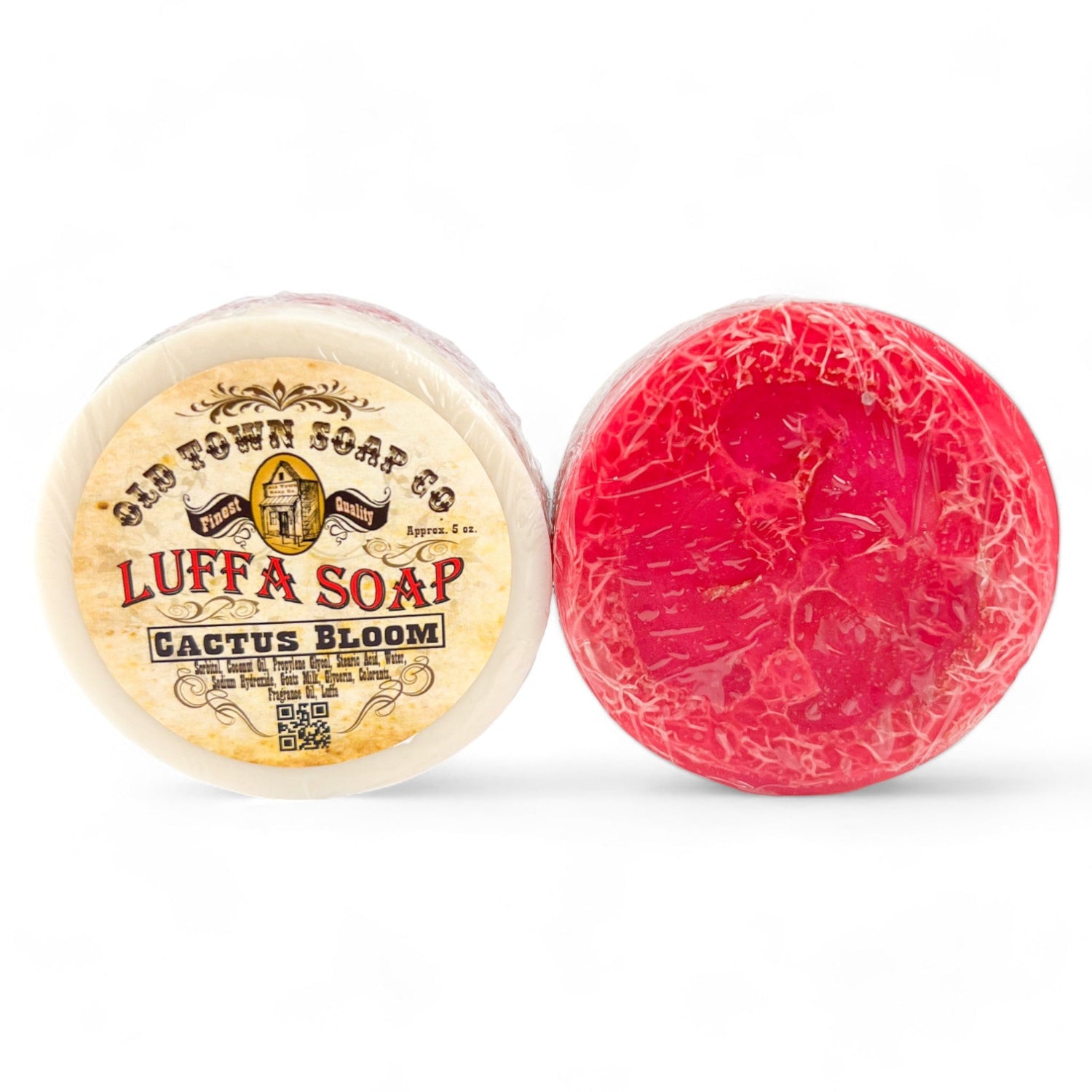 Cactus Bloom -Luffa Soap - Old Town Soap Co.