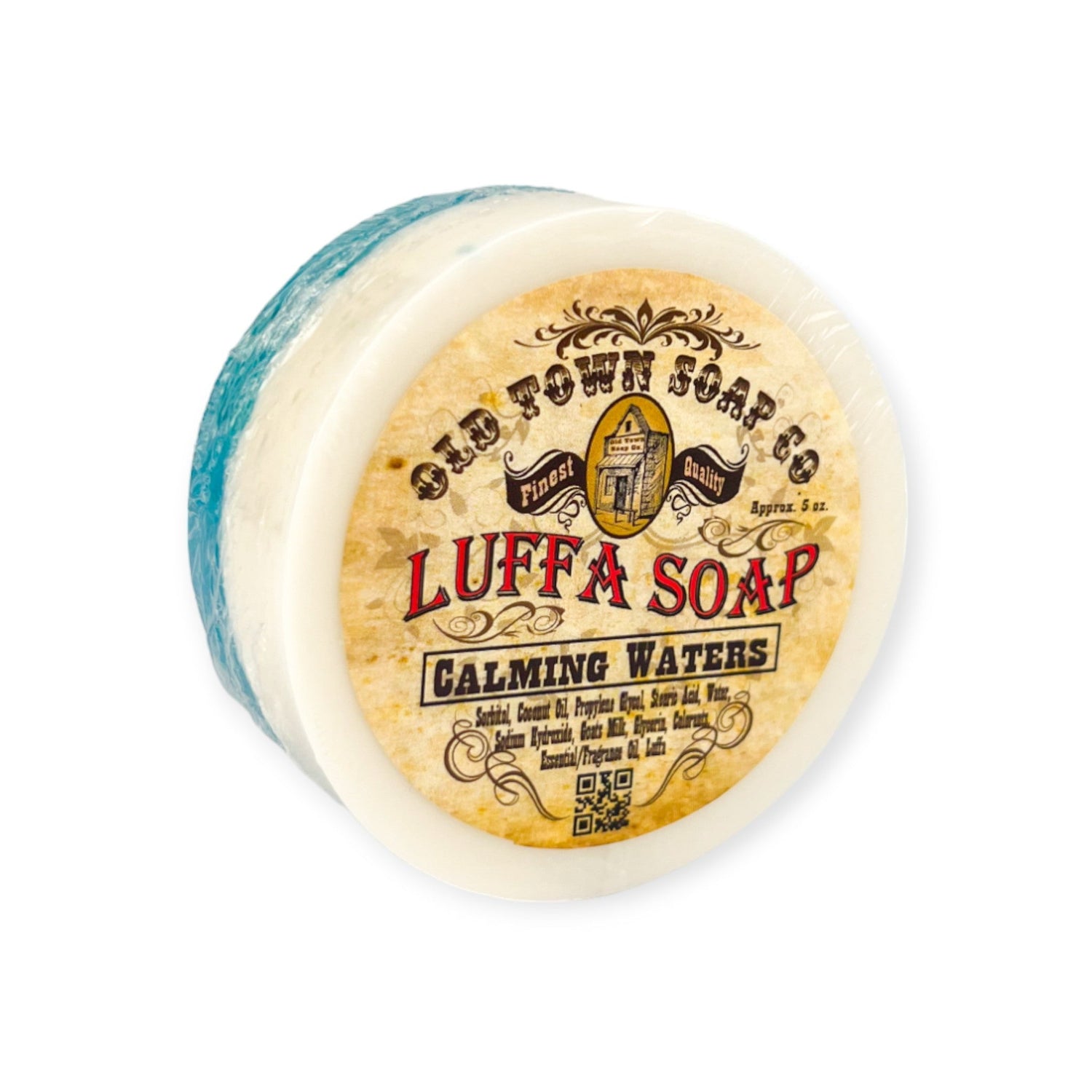 Calming Waters -Luffa Soap - Old Town Soap Co.