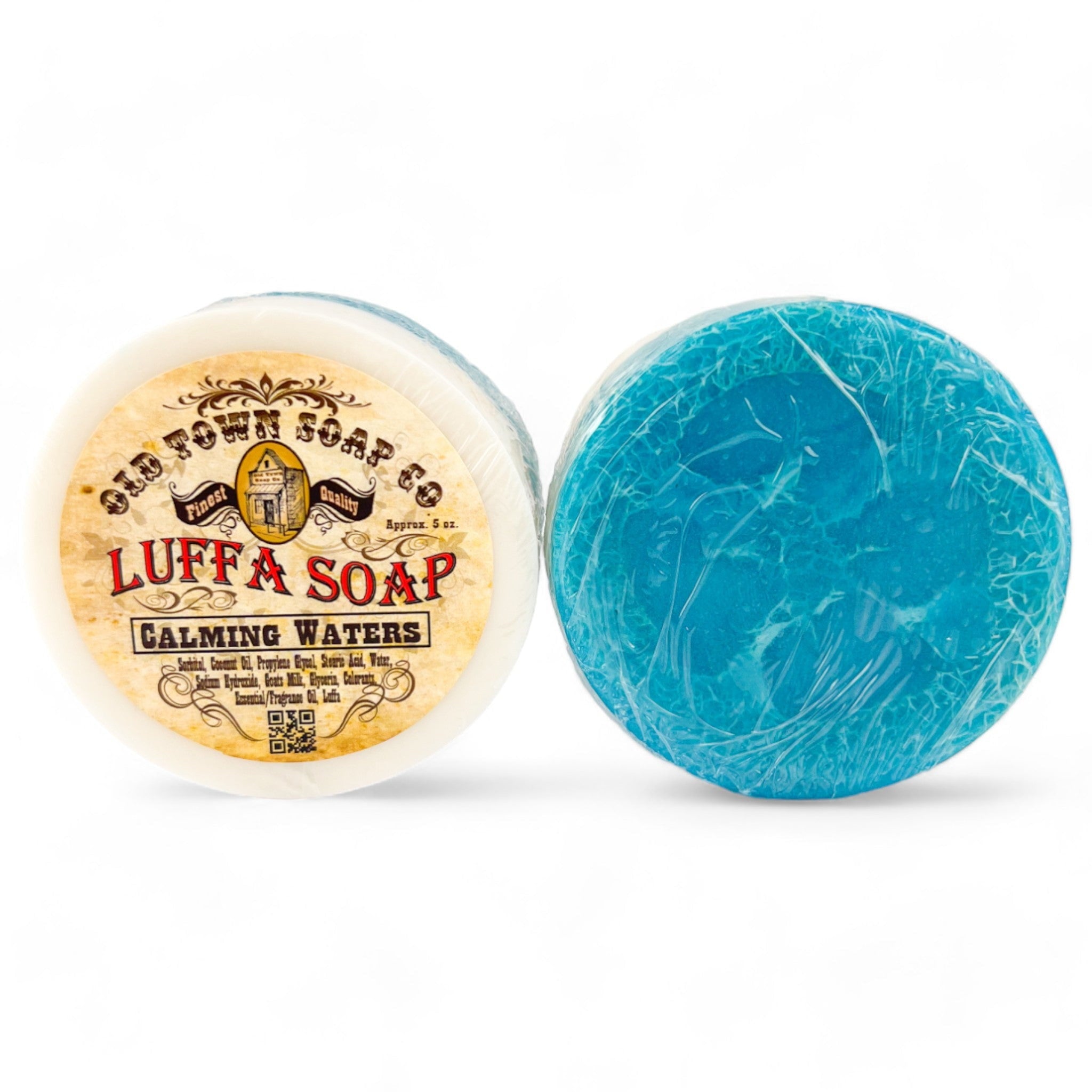 Calming Waters -Luffa Soap - Old Town Soap Co.