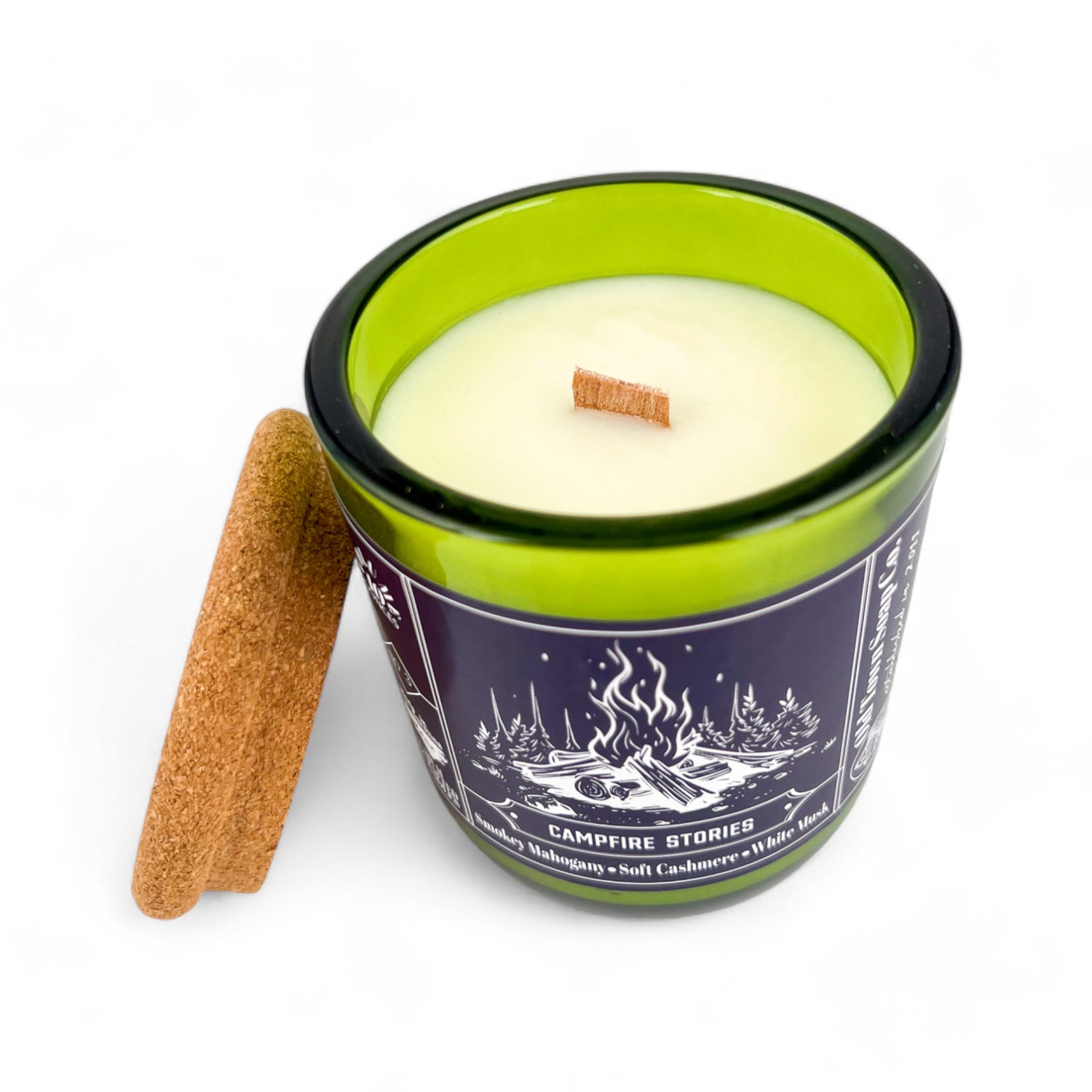 Campfire Stories Wood Wick Candle