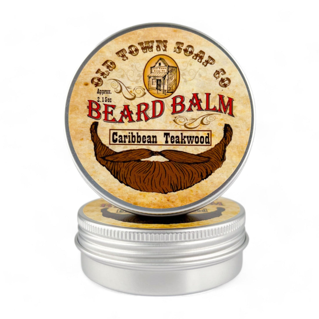 Caribbean Teakwood Beard Balm - Old Town Soap Co.