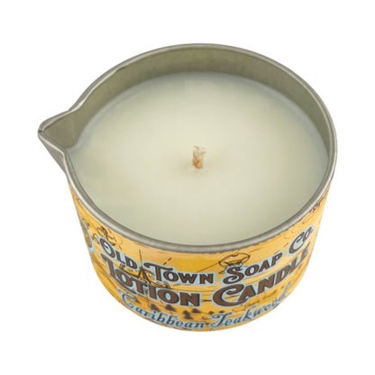 Caribbean Teakwood -Lotion Candles - Old Town Soap Co.