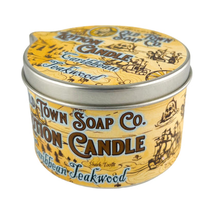 Caribbean Teakwood -Lotion Candles - Old Town Soap Co.