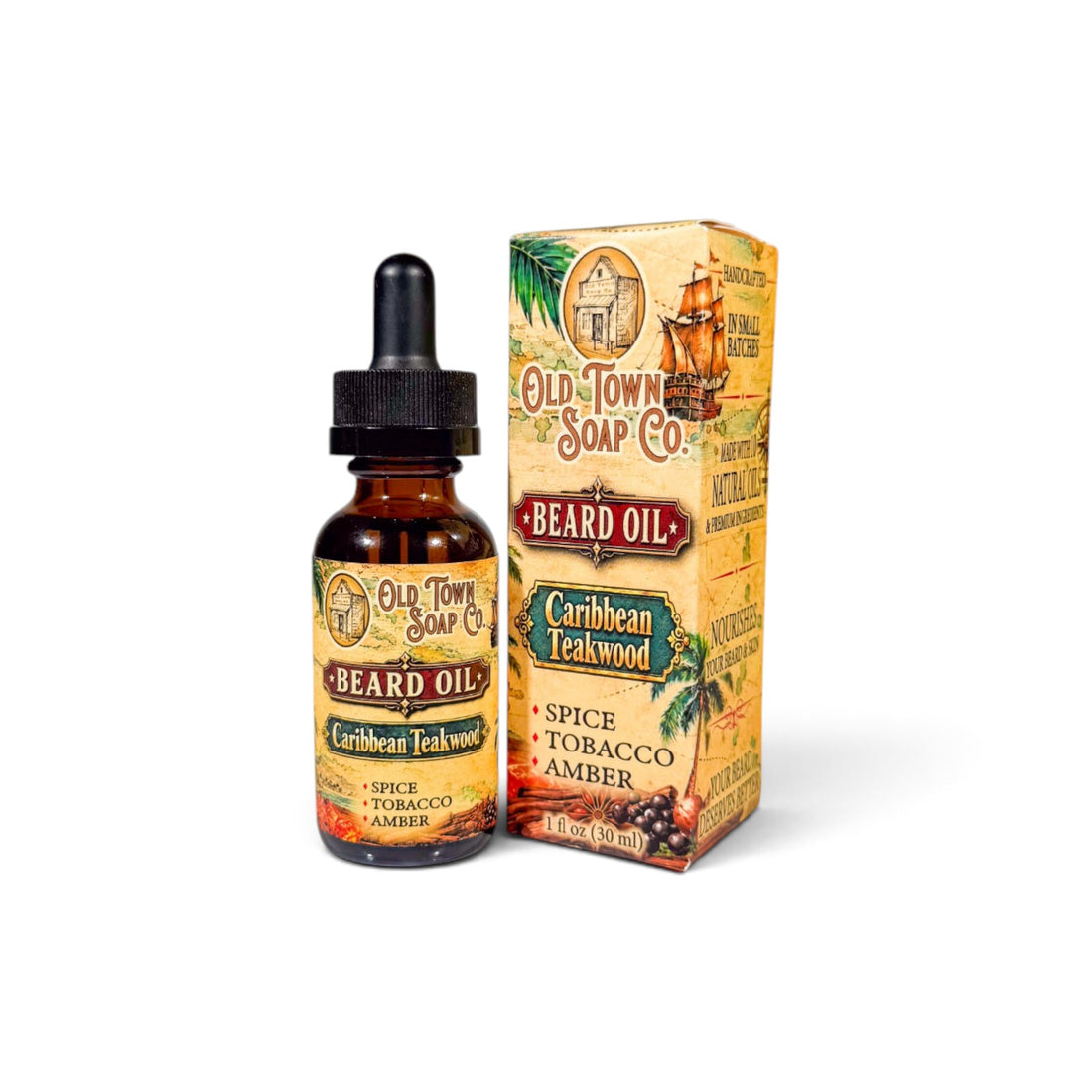 Caribbean Teakwood Beard Oil