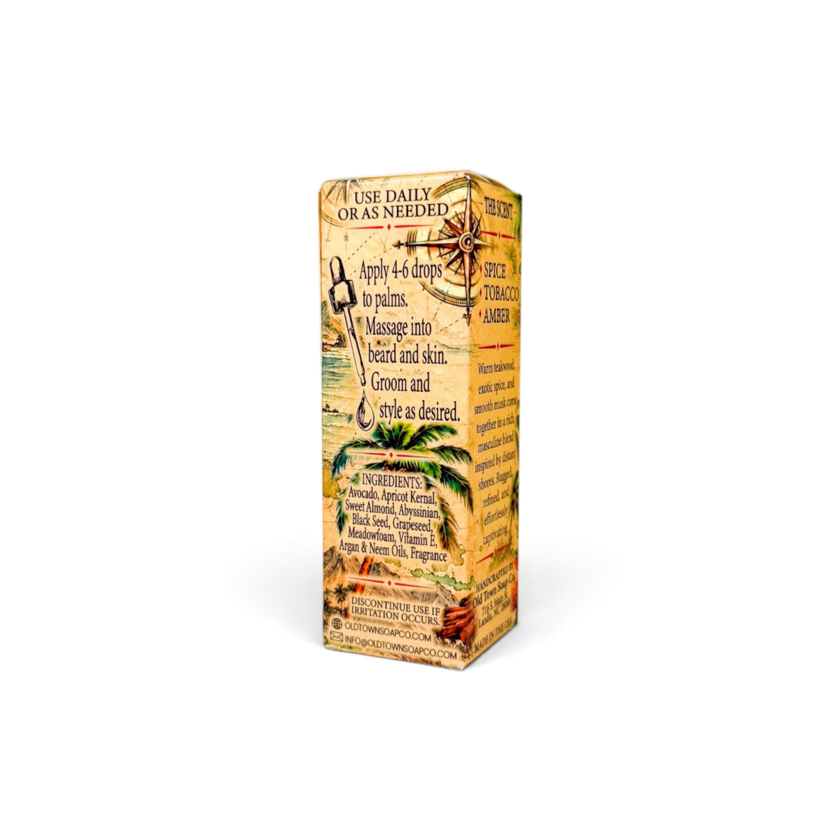 Caribbean Teakwood Beard Oil