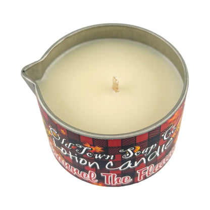 Channel The Flannel Lotion Candle - Old Town Soap Co.