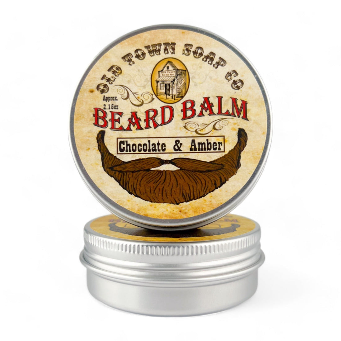 Chocolate &amp; Amber Beard Balm - Old Town Soap Co.