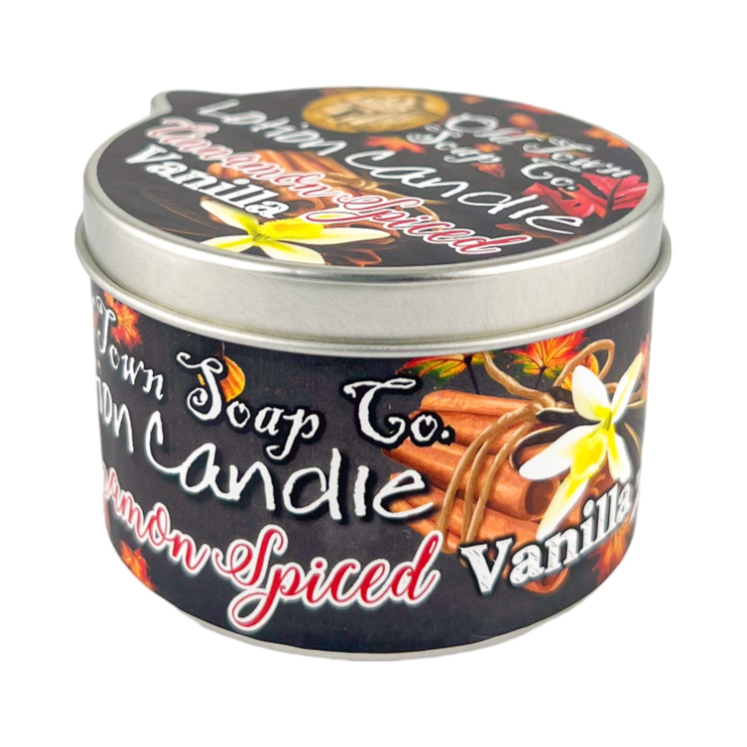 Cinnamon Spiced Vanilla Lotion Candle - Old Town Soap Co.