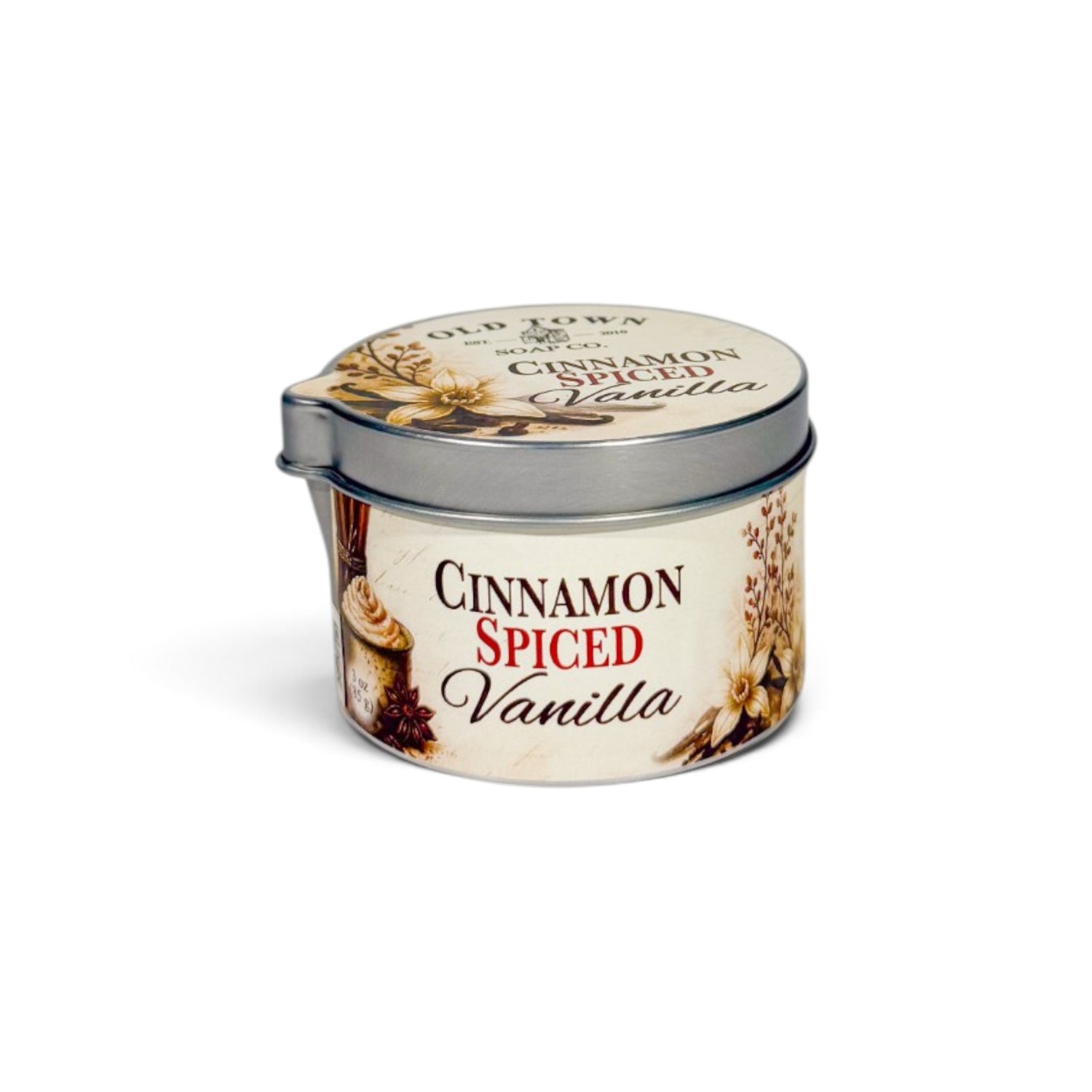 Cinnamon Spiced Vanilla Lotion Candle - Old Town Soap Co.