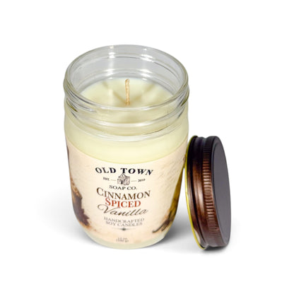Cinnamon Spiced Vanilla 12oz. Candle - Old Town Soap Co.