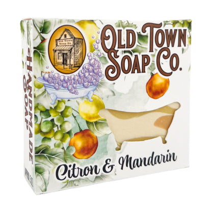 Citron &amp; Mandarin -Bar Soap - Old Town Soap Co.