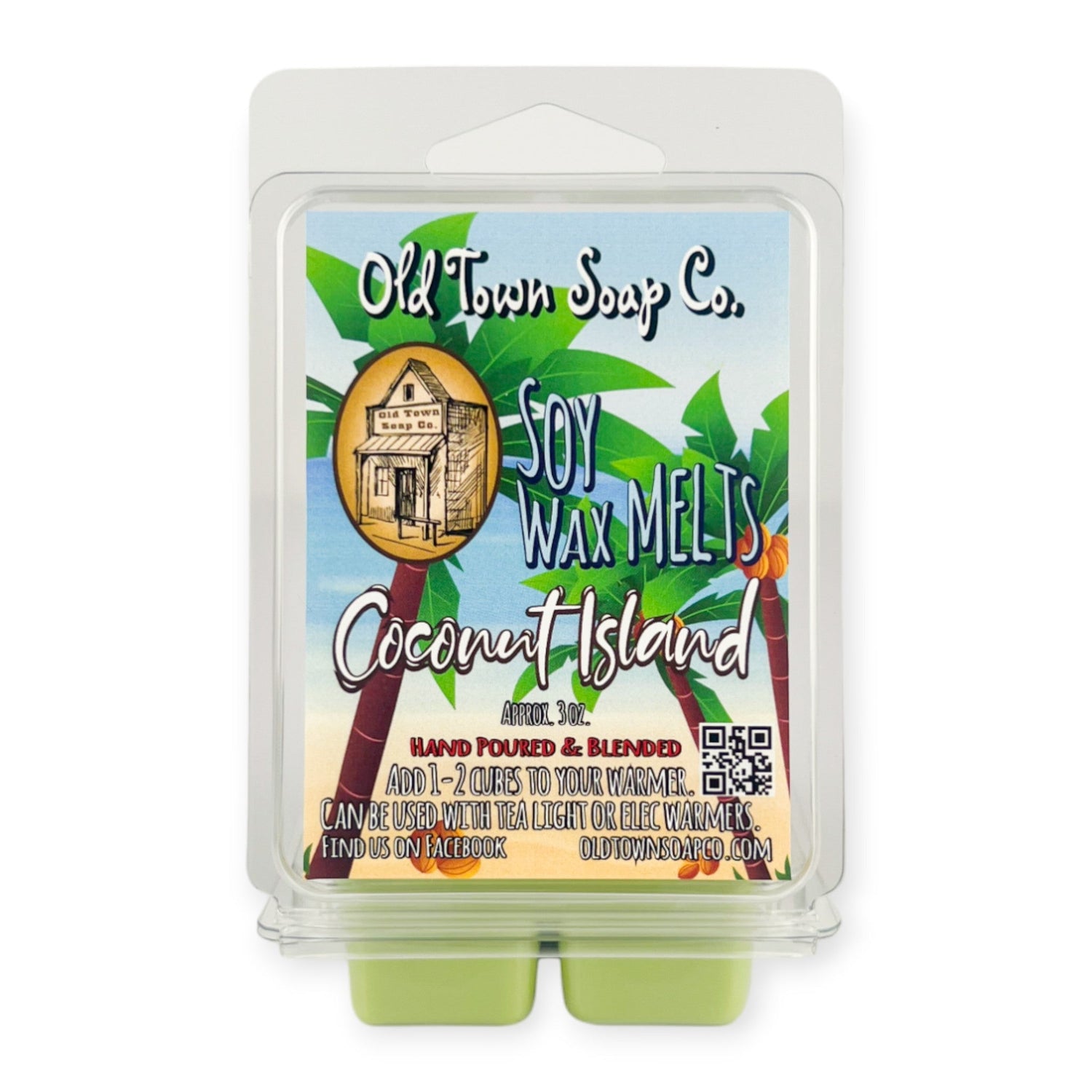 Coconut Island Wax Melts - Old Town Soap Co.