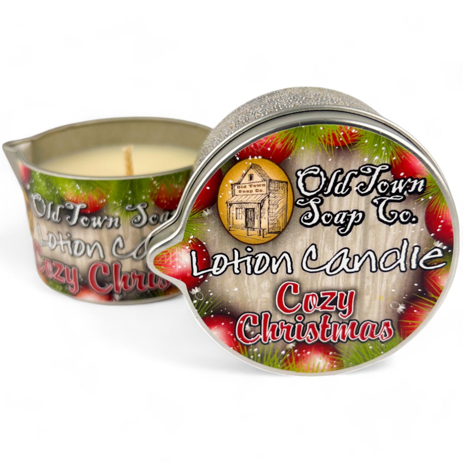 Cozy Christmas Lotion Candle