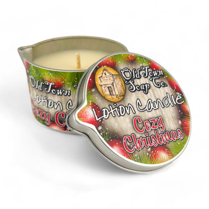 Cozy Christmas Lotion Candle