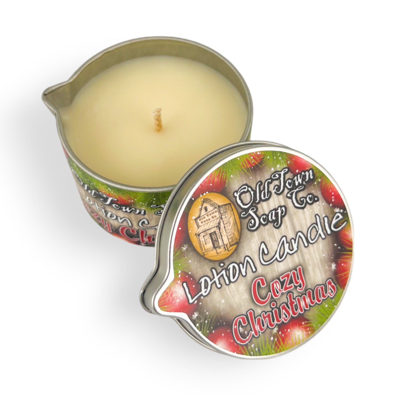 Cozy Christmas Lotion Candle