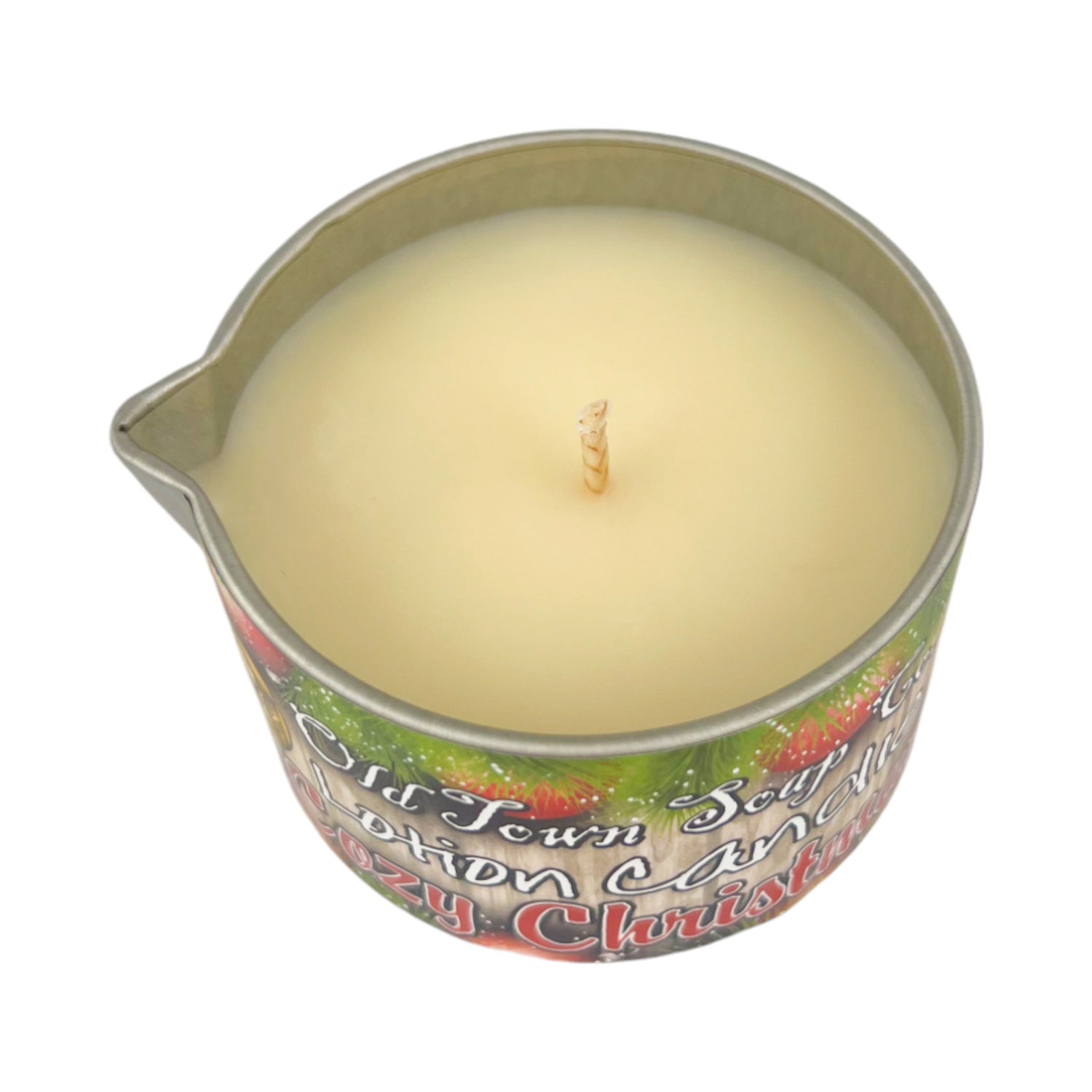 Cozy Christmas Lotion Candle