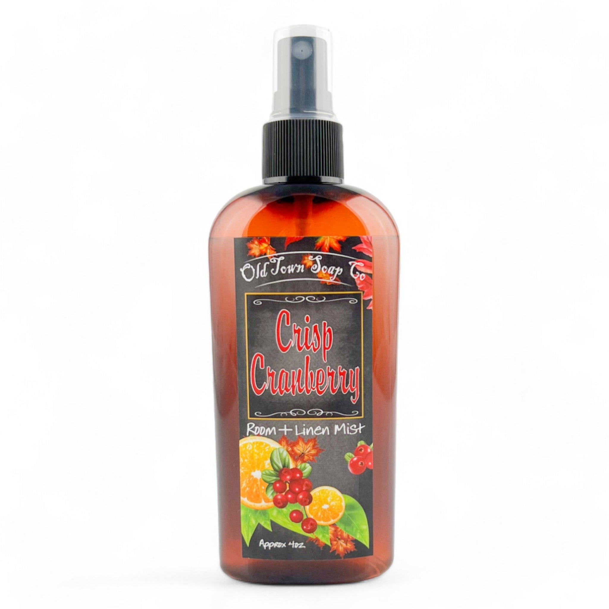 Crisp Cranberry -Room+Linen Mist - Old Town Soap Co.