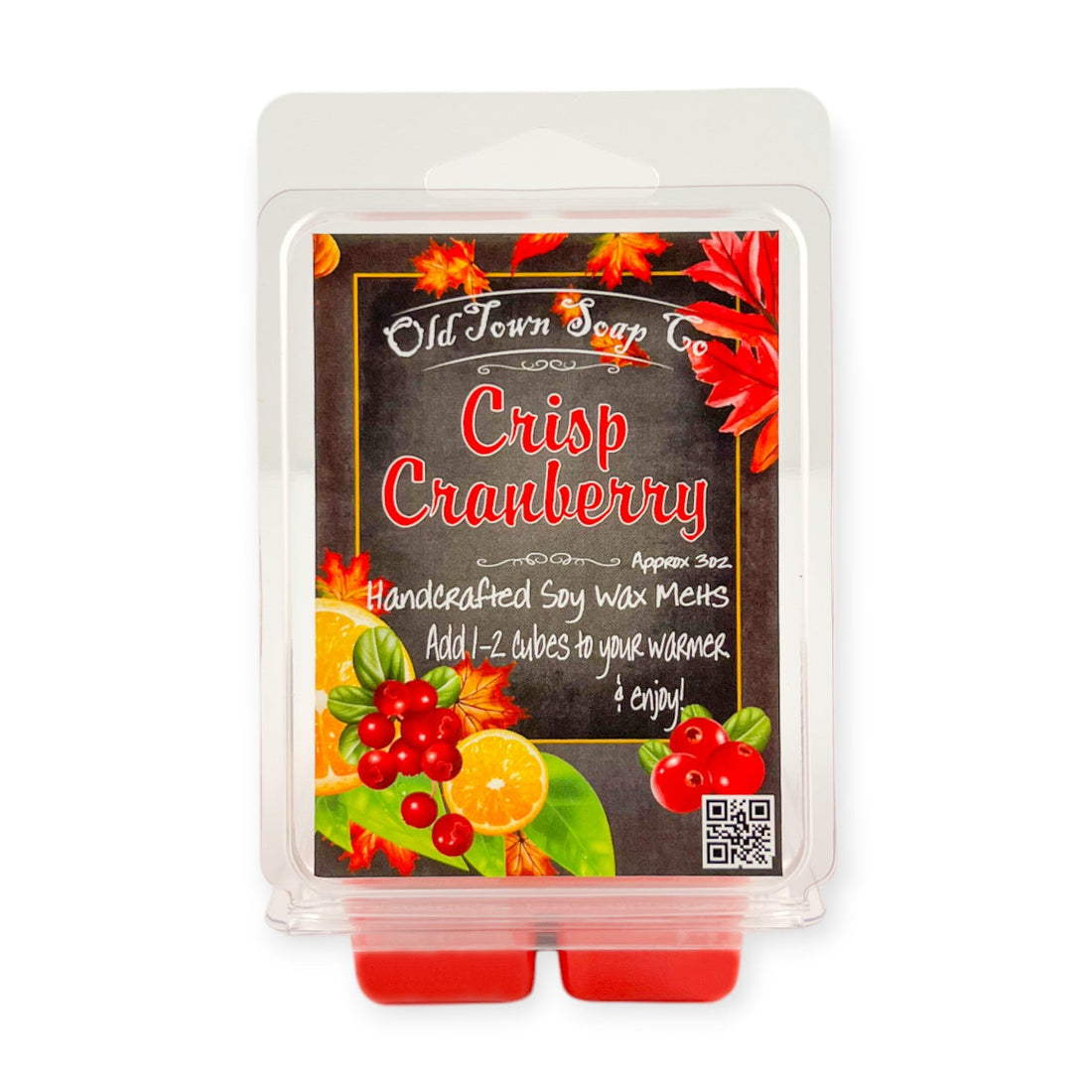 Crisp Cranberry Wax Melts - Old Town Soap Co.