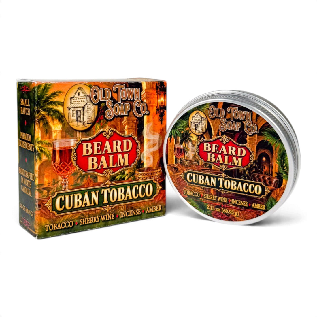 Cuban Tobacco Beard Balm - Old Town Soap Co.