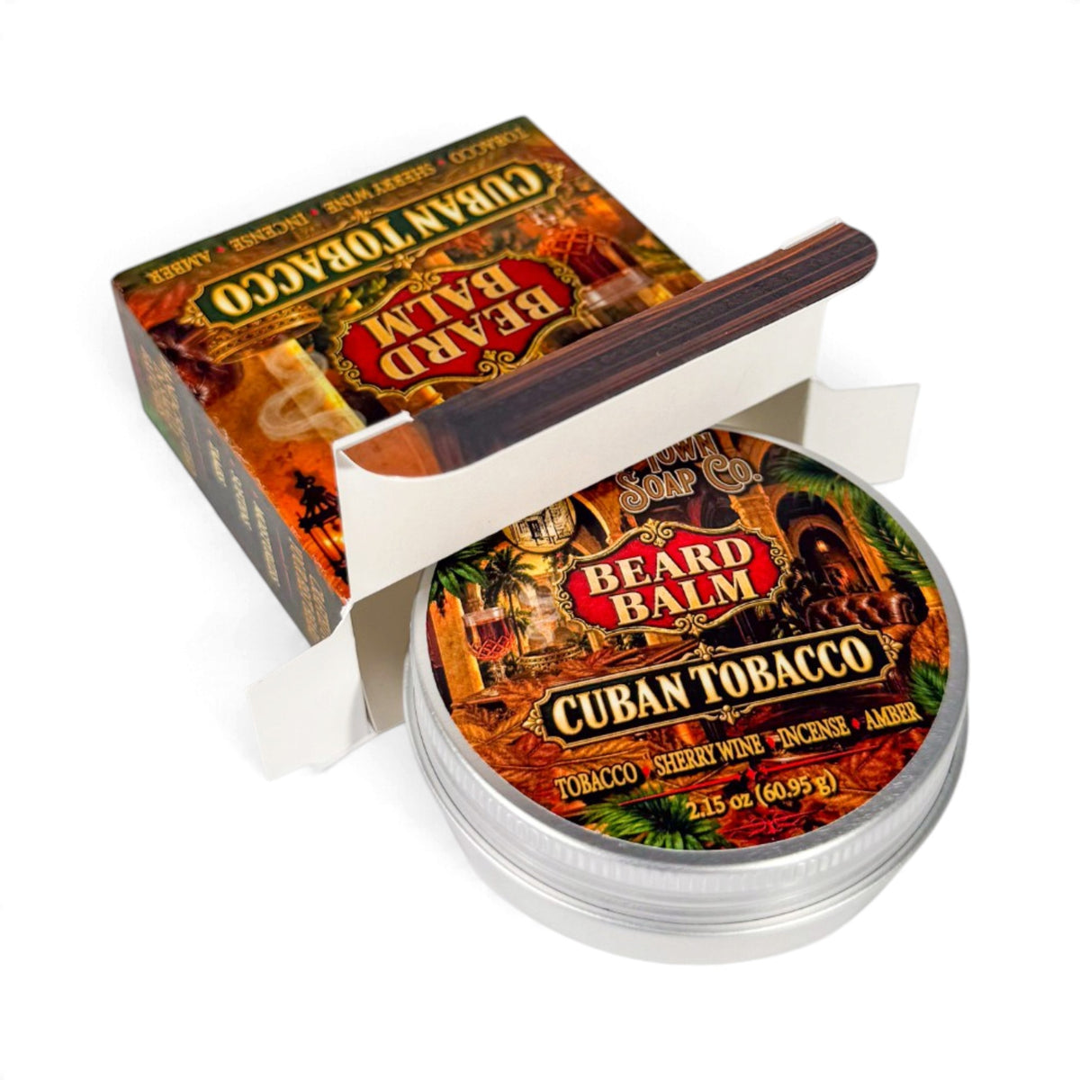 Cuban Tobacco Beard Balm - Old Town Soap Co.