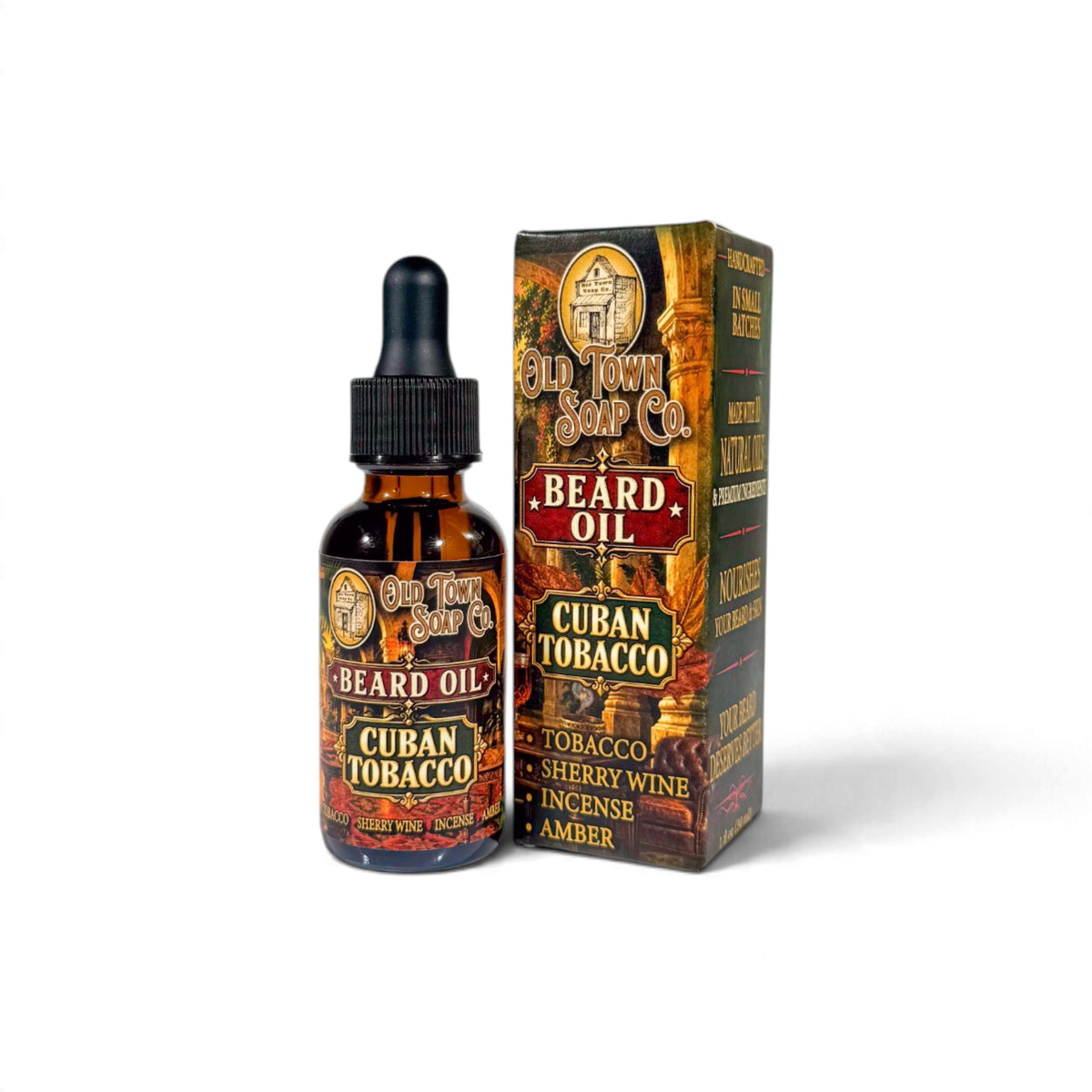 Cuban Tobacco Beard Oil - Old Town Soap Co.