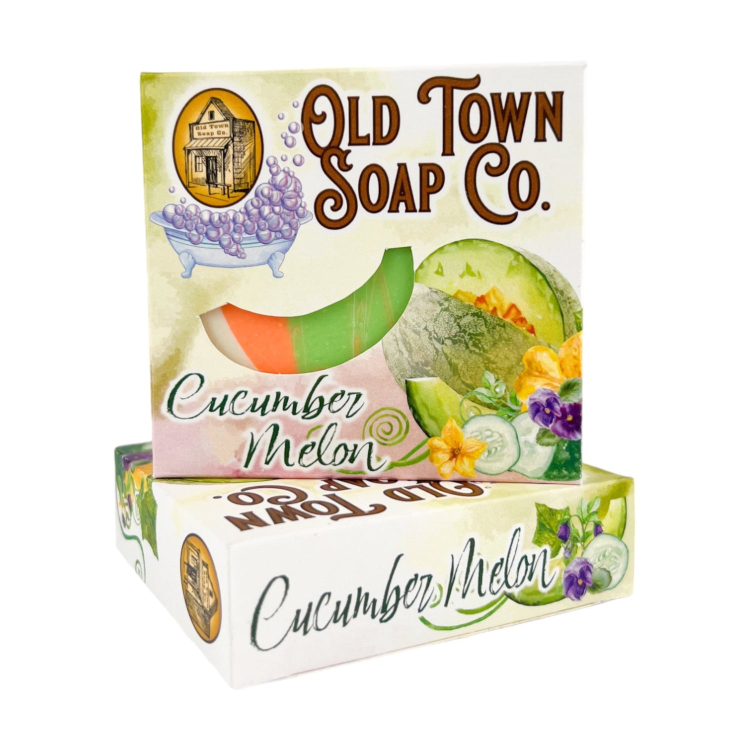 Cucumber Melon -Bar Soap - Old Town Soap Co.