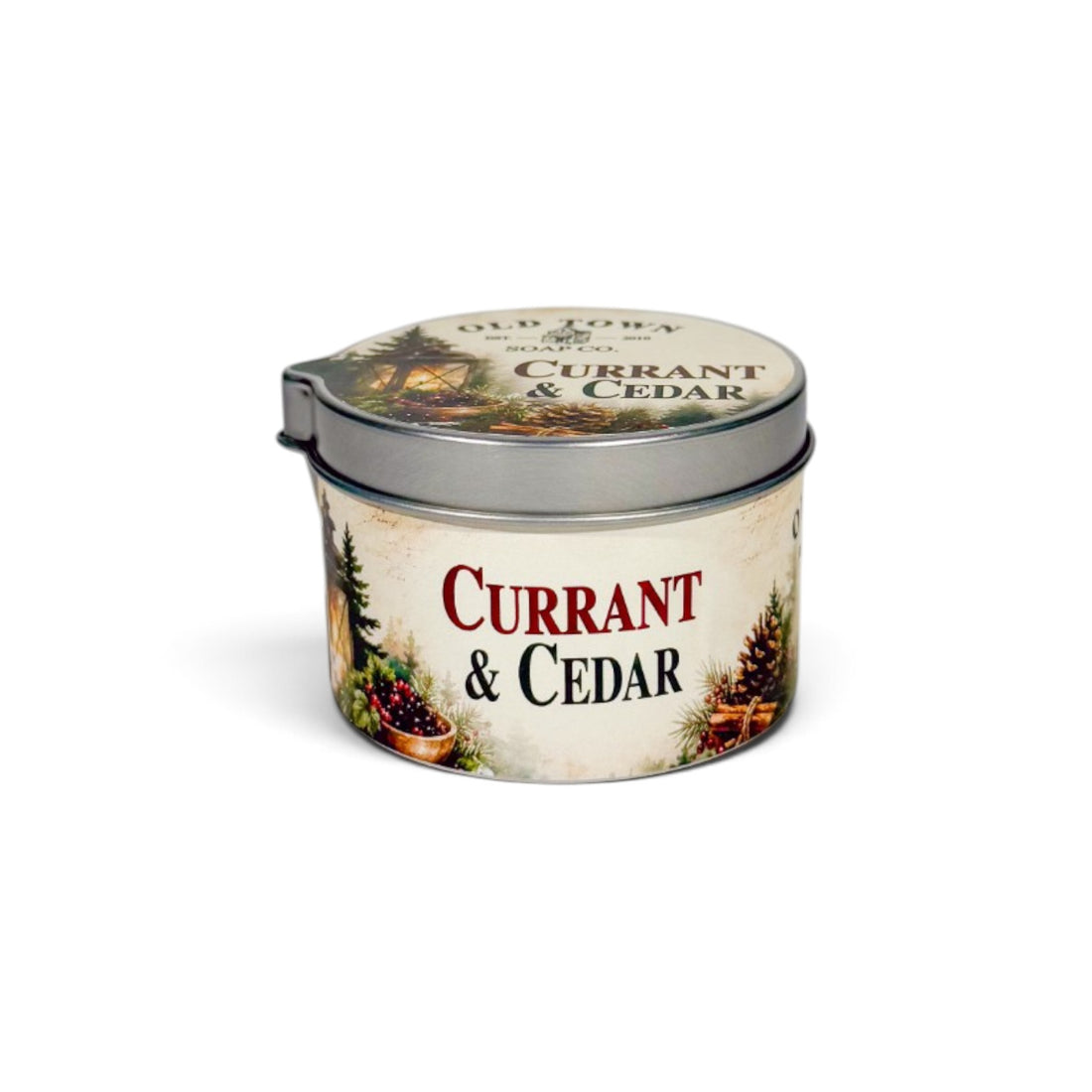 Currant &amp; Cedar Lotion Candle - Old Town Soap Co.