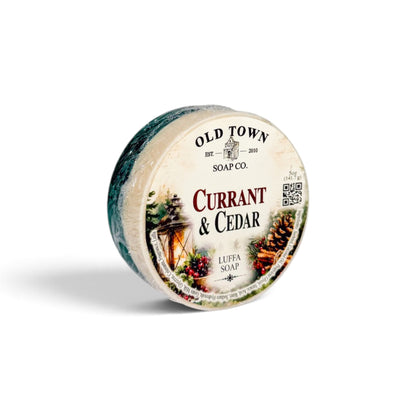 Currant &amp; Cedar Luffa Soap - Old Town Soap Co.