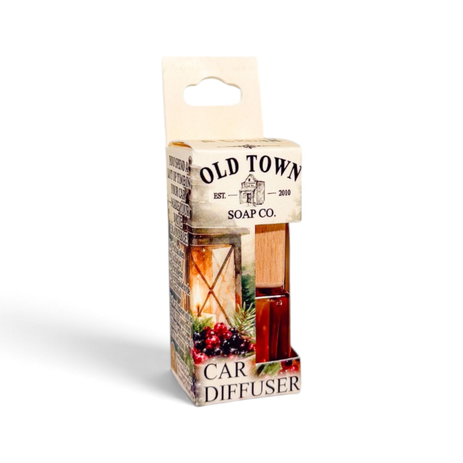 Currant &amp; Cedar Car Diffuser - Old Town Soap Co.