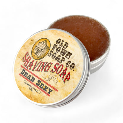 Dead Sexy -Shave Soap Tin - Old Town Soap Co.