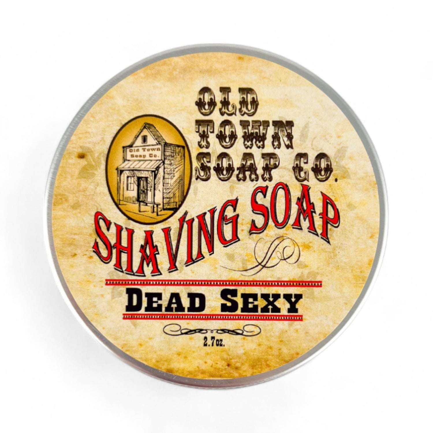 Dead Sexy -Shave Soap Tin - Old Town Soap Co.