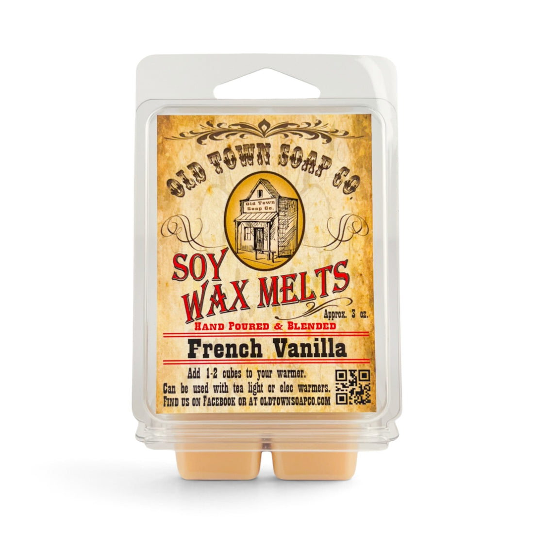 French Vanilla Wax Melts - Old Town Soap Co.