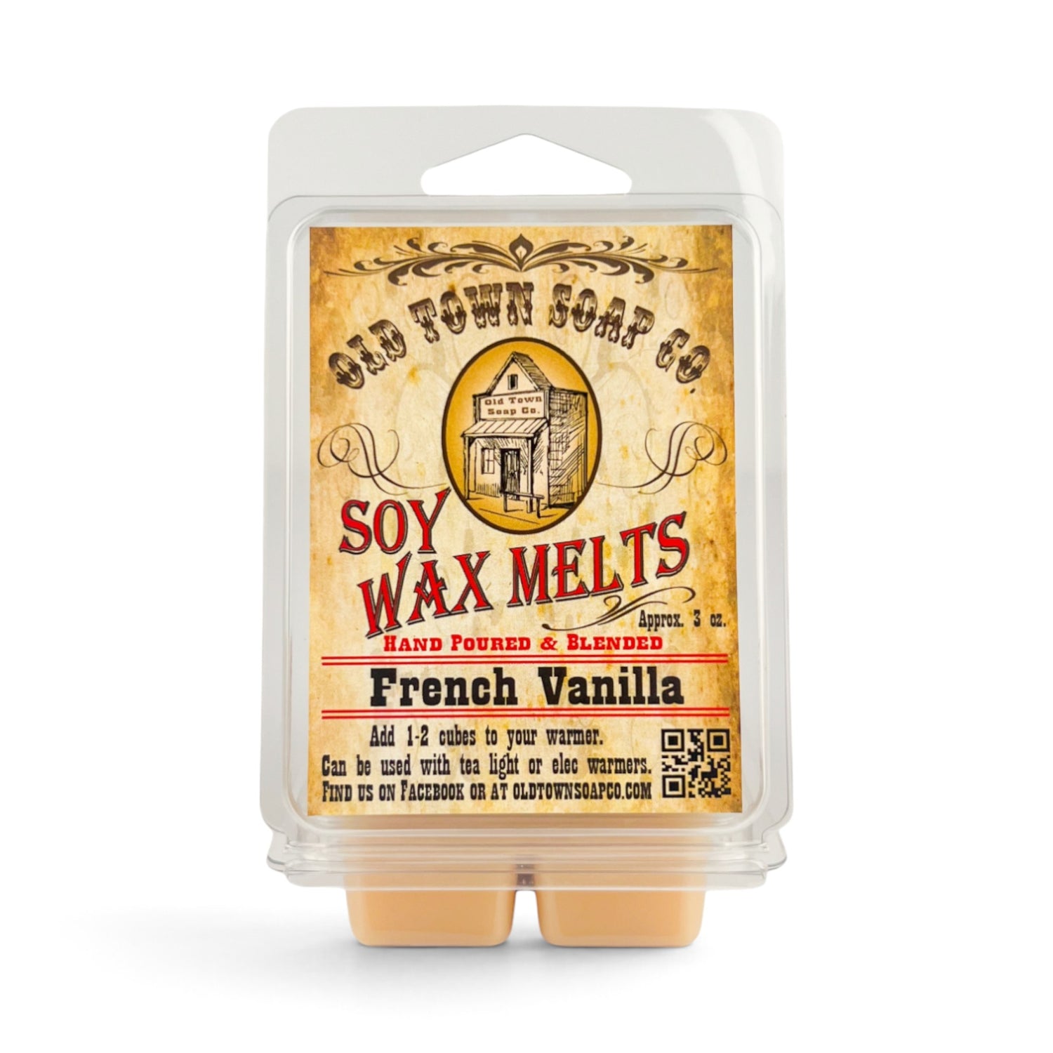 French Vanilla Wax Melts - Old Town Soap Co.