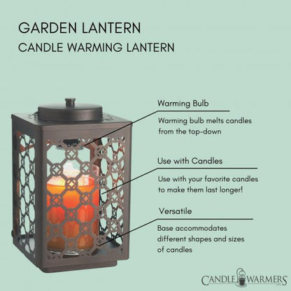 Oil Rubbed Bronze Garden Candle Warmer