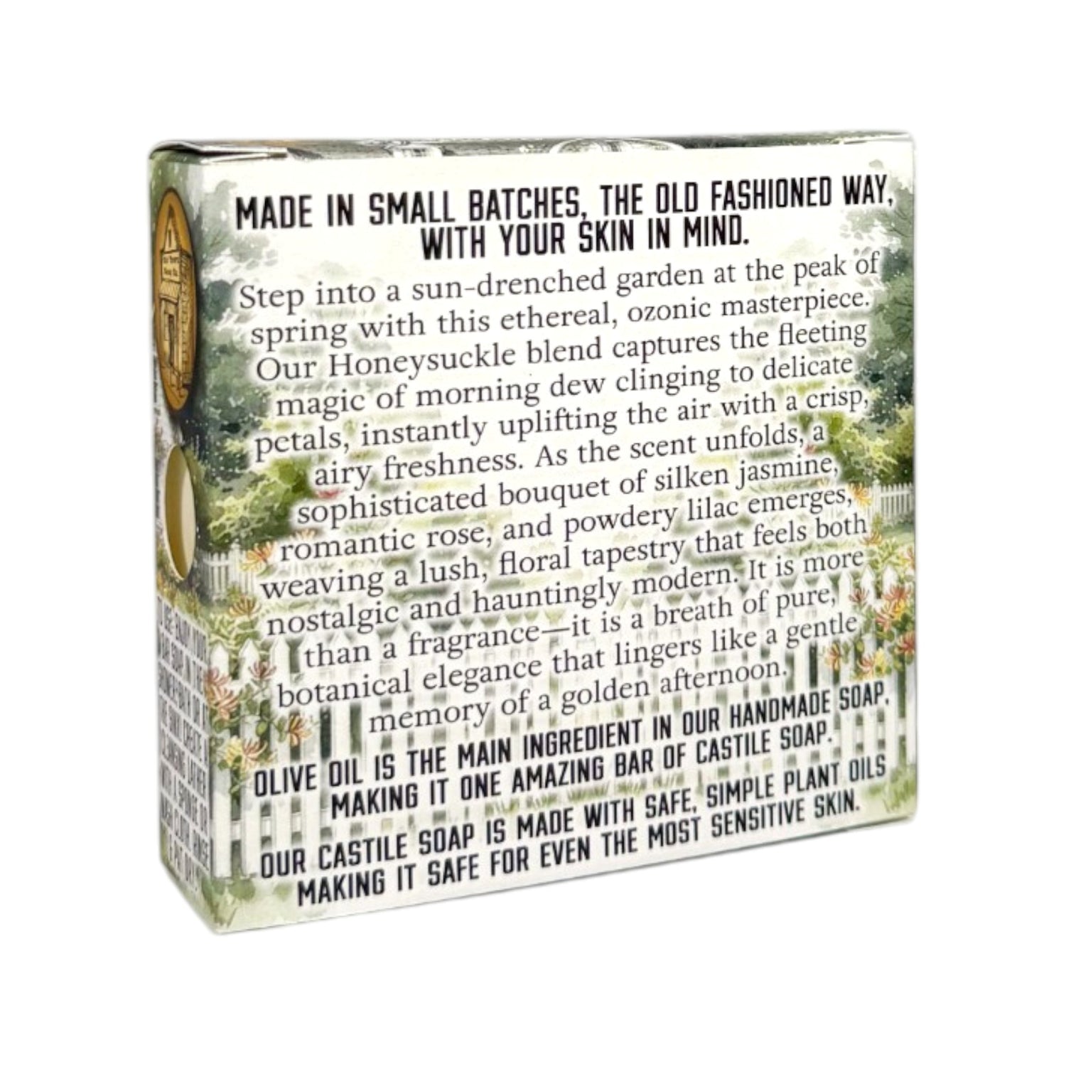 Garden Honeysuckle -Bar Soap