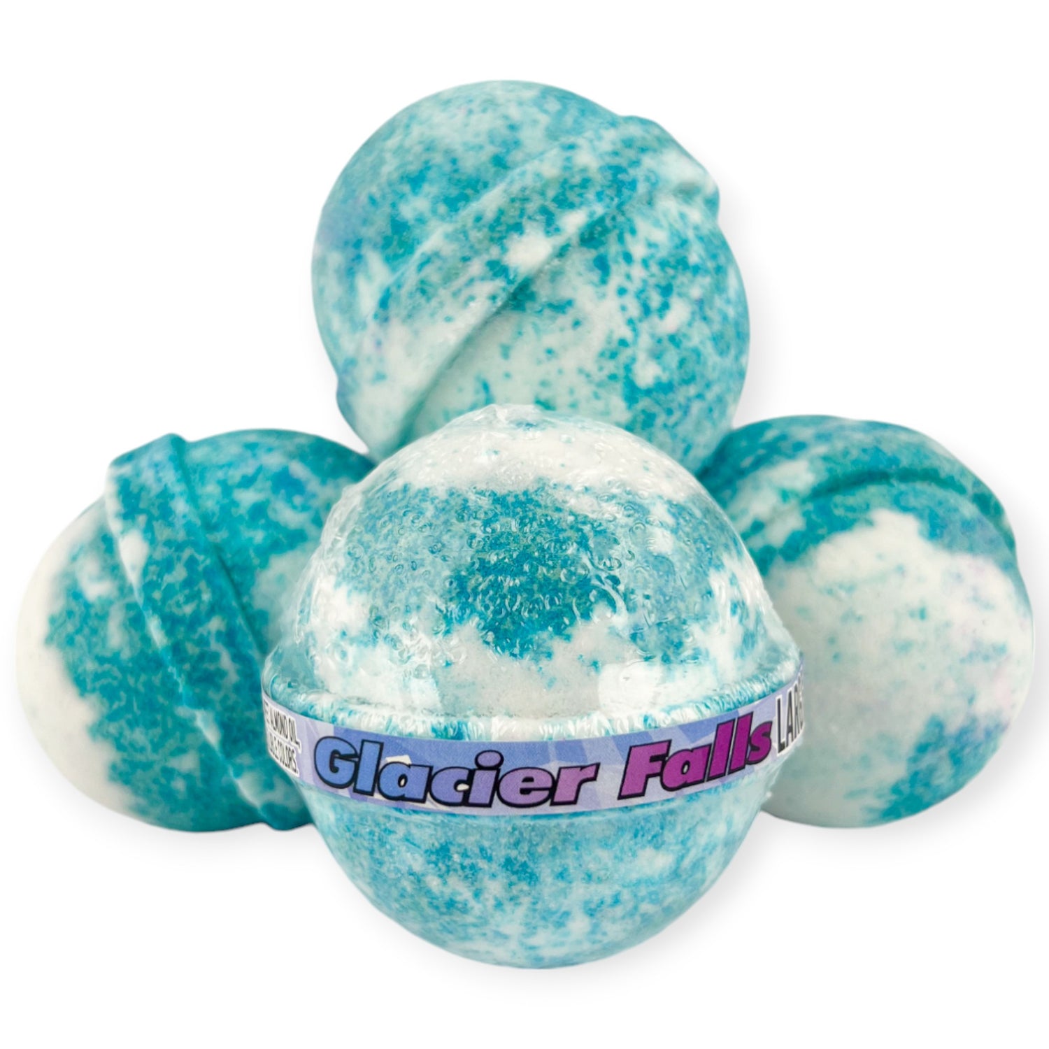 Glacier Falls Christmas Bath Bomb -Large