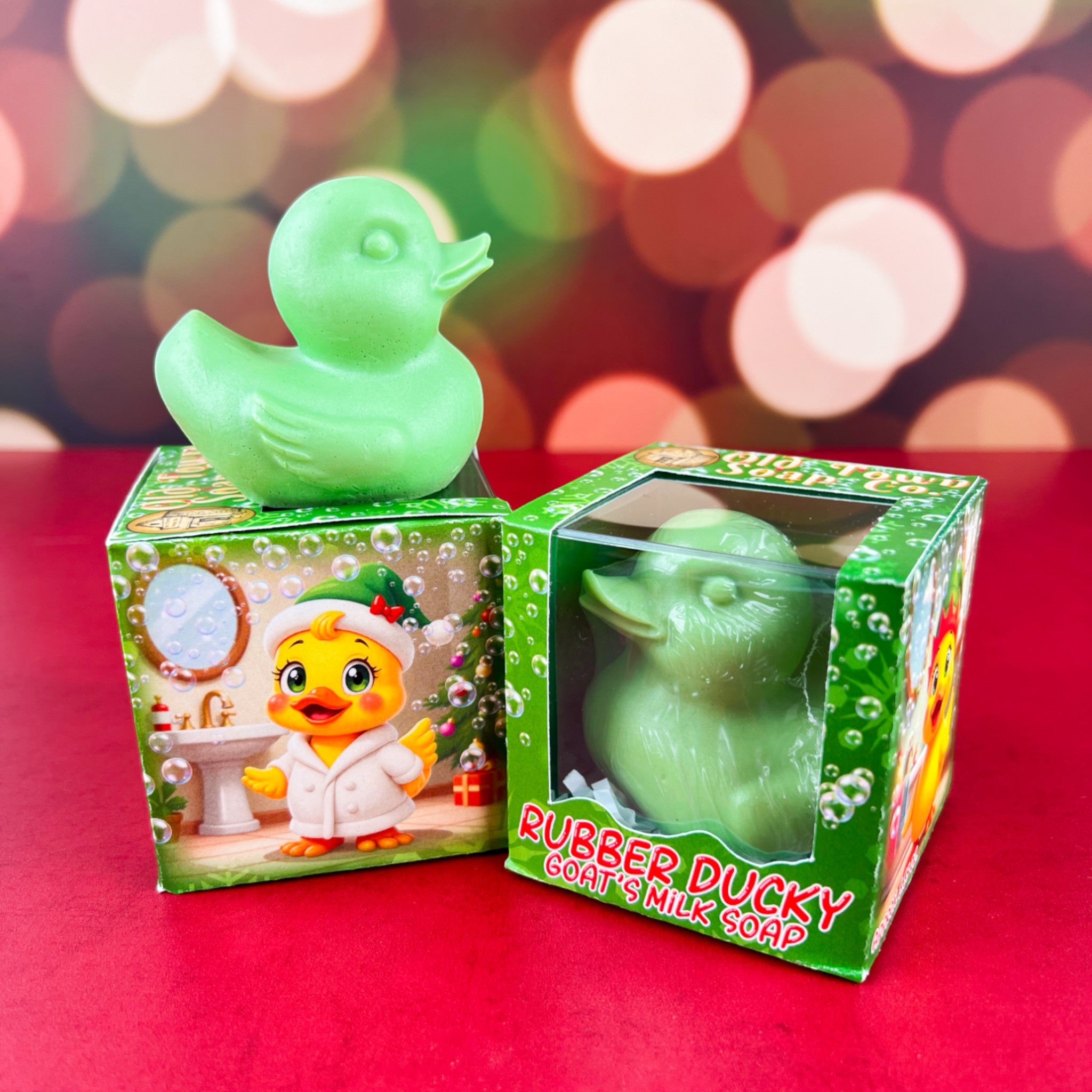 Christmas Rubber Ducky Goat&