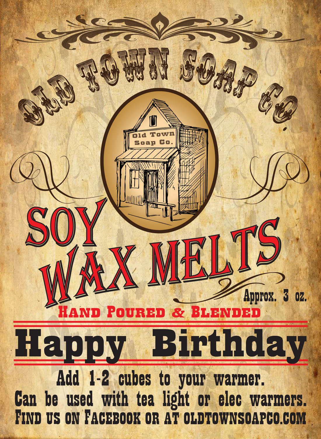 Happy Birthday Wax Melts